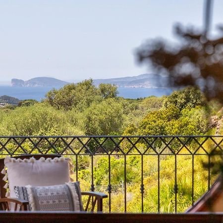 Sardinia Re - Villa Martin Panoramic View Alghero Buitenkant foto
