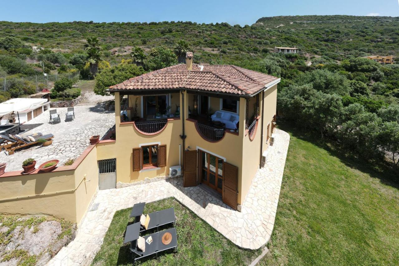 Sardinia Re - Villa Martin Panoramic View Alghero Buitenkant foto